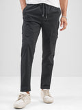 Highlander Men Black Slim Fit Solid Regular Trouser - Black - Image 1