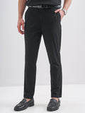 Highlander Men Black Slim Fit Solid Regular Trouser - Black - Image 1