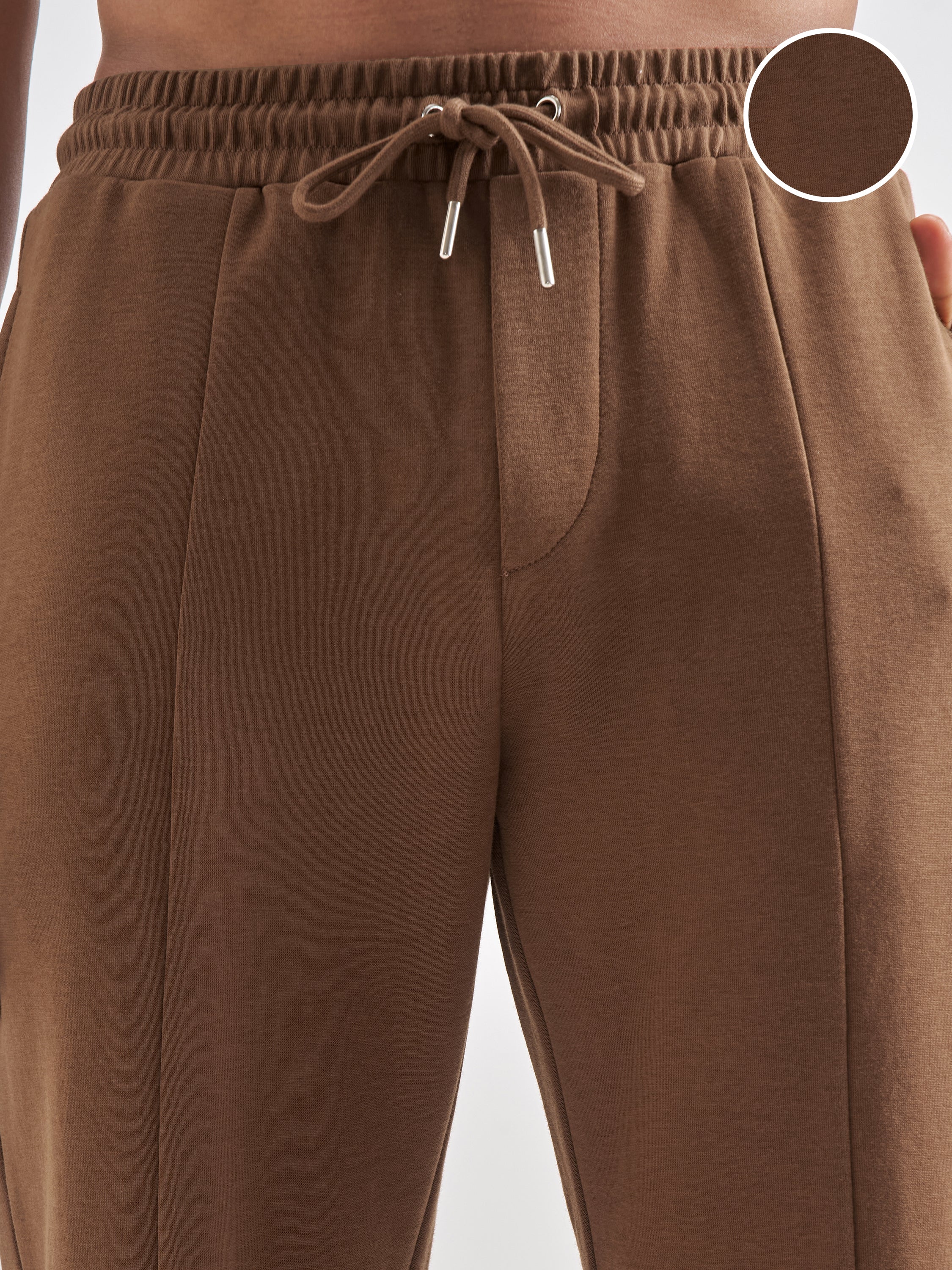 Highlander Men Brown Relaxed Fit Solid Regular Trouser - Brown - Image 5