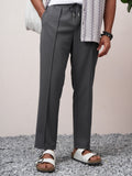 Highlander Men Grey Relaxed Fit Solid Regular Trouser - Grey - Image 1