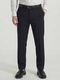 Highlander Men Charcoal Slim Fit Solid Formal Trouser - Charcoal - Image 1