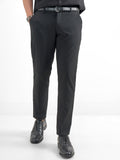 Highlander Men Brown Slim Fit Checked Regular Trouser - Brown - Image 1