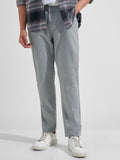 Highlander Men Grey Slim Fit Solid Chinos