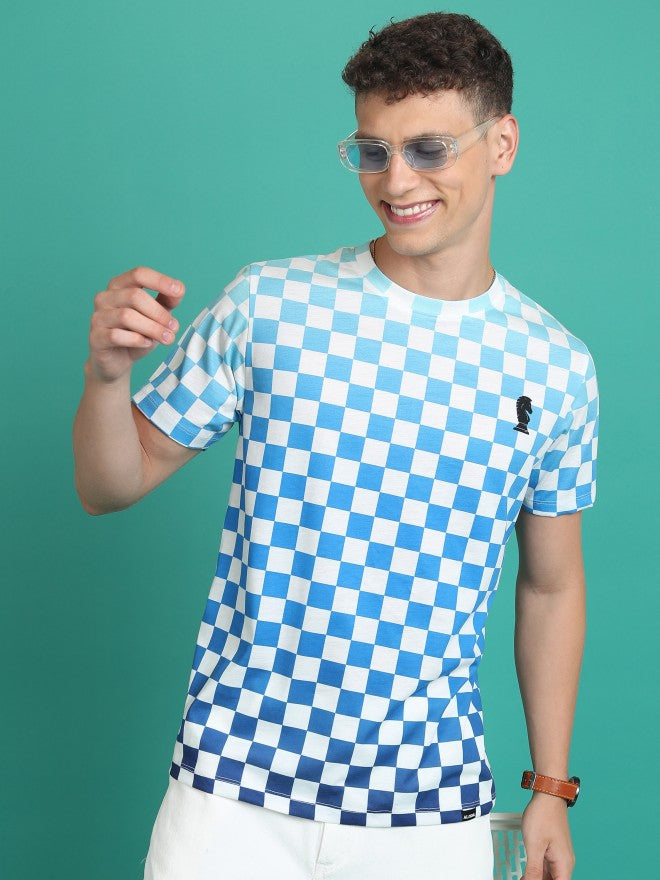 Highlander Unisex White/Multi Printed Oversized Fit T-Shirt - White - Image 1