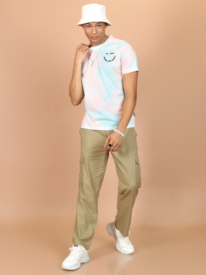 Highlander Men Multi Printed Oversized Fit T-Shirt - Multi - Image 2