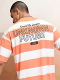 Highlander Men Off White Printed Round Neck Relaxed Fit T-Shirt - Off White - Image 1