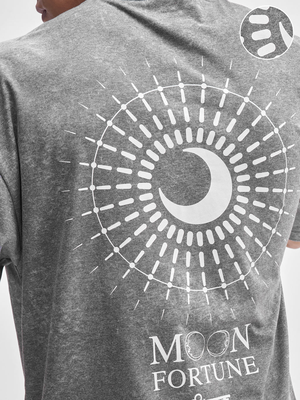 Highlander Men Black Printed Round Neck Oversized Fit T-Shirt - Black - Image 5