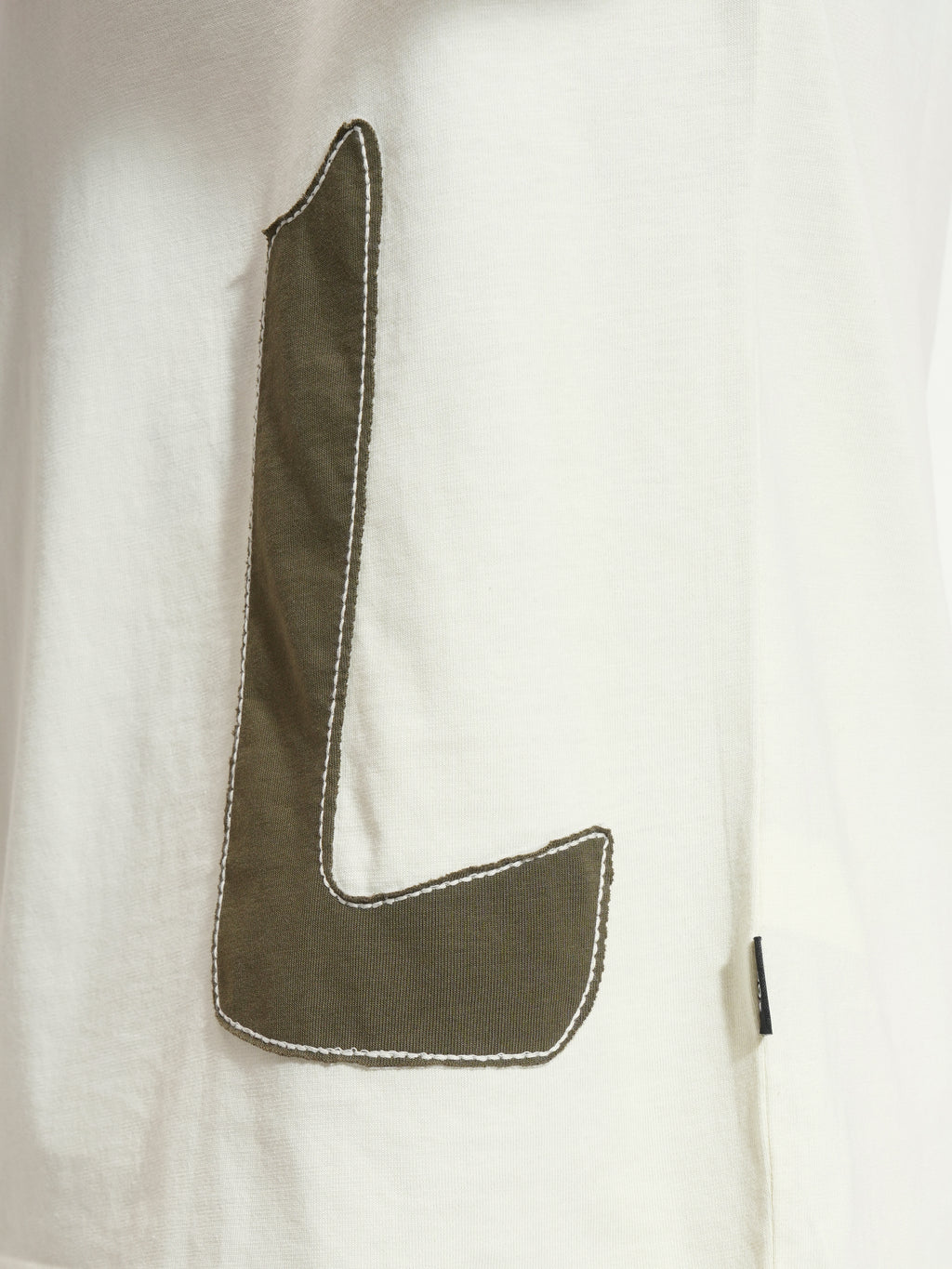 Highlander Men Cream Printed Round Neck Oversized Fit T-Shirt - Cream - Image 7