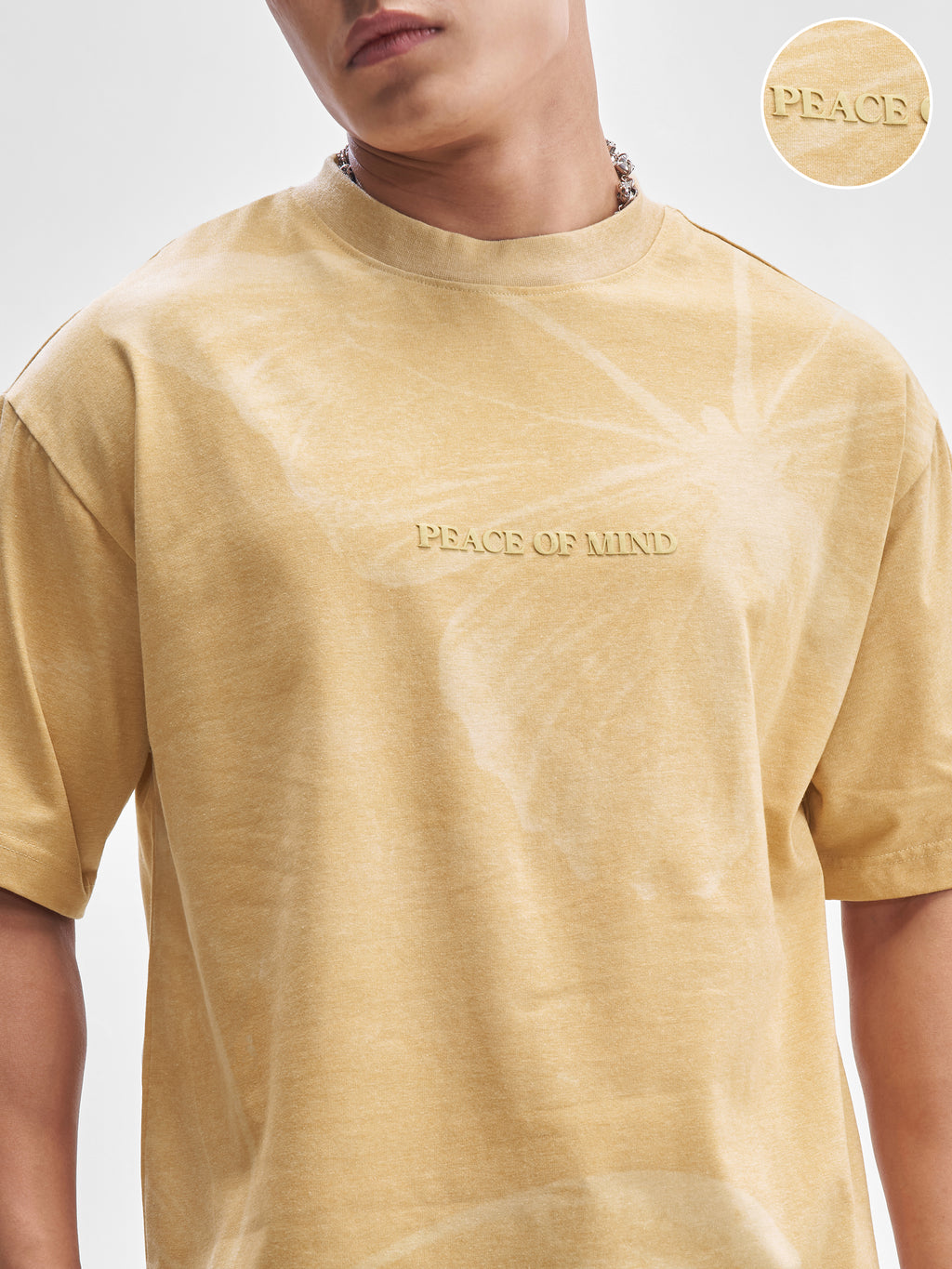 Highlander Men Rust Printed Round Neck T-Shirt - Rust - Image 5