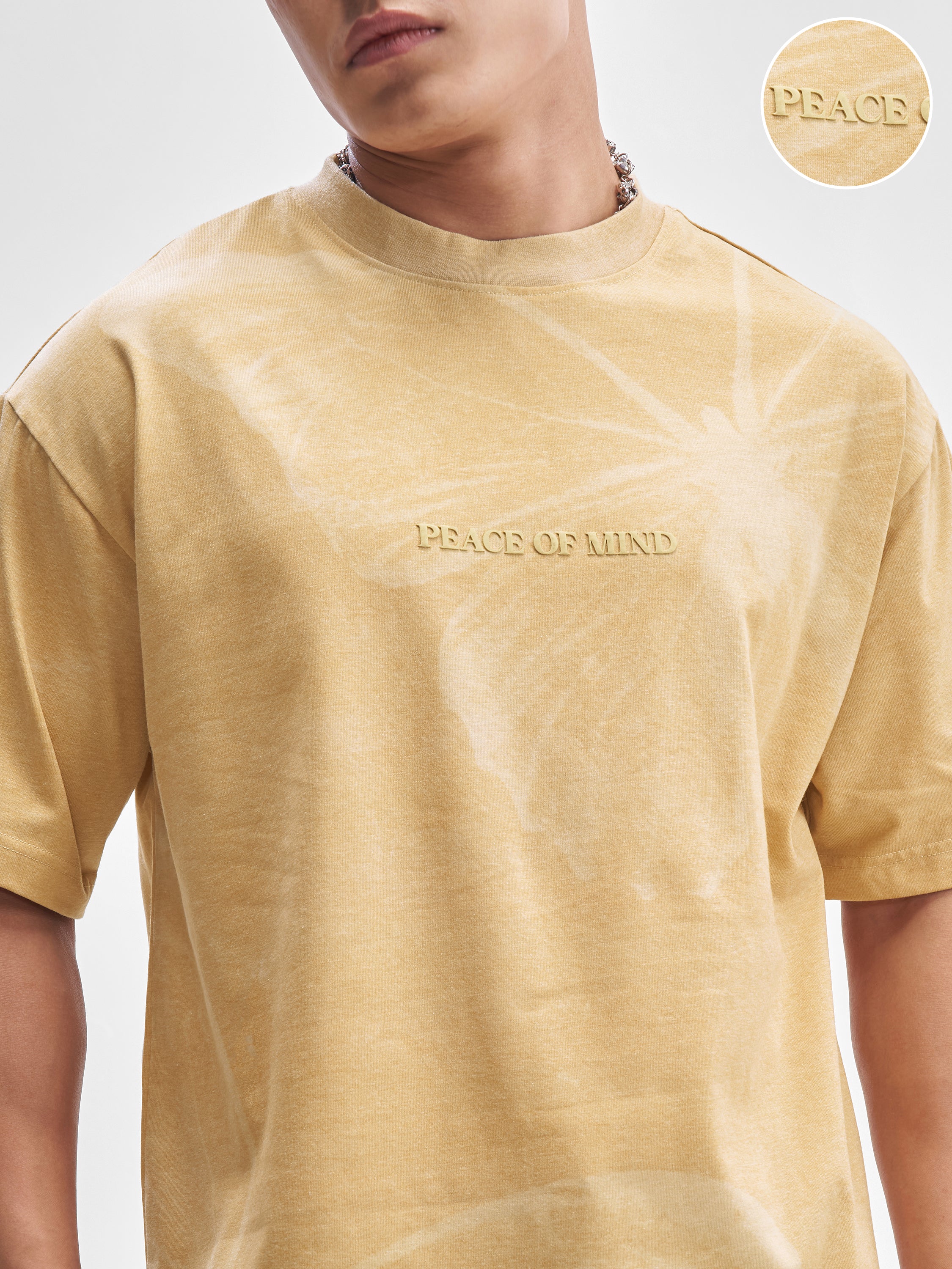 Highlander Men Rust Printed Round Neck T-Shirt - Rust - Image 5