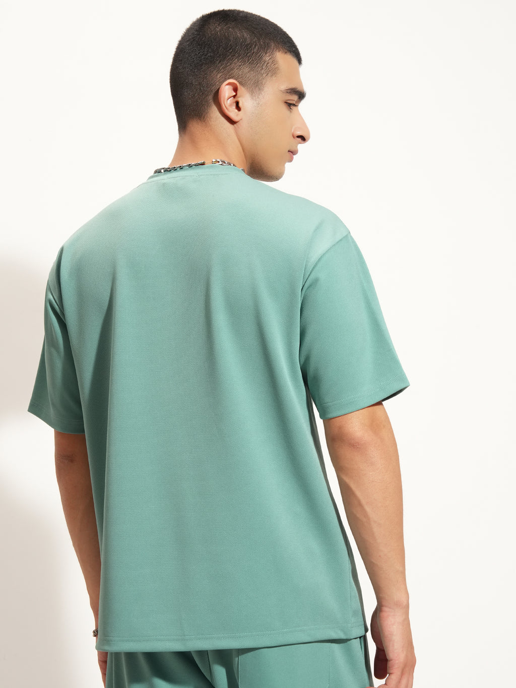 Highlander Men Green Printed Round Neck T-Shirt - Green - Image 3