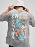 Highlander Men Black Printed Round Neck T-Shirt - Black - Image 1
