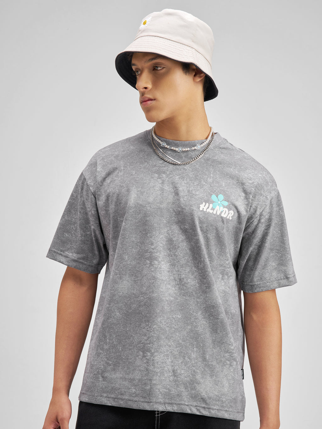 Highlander Men Black Printed Round Neck T-Shirt - Black - Image 3