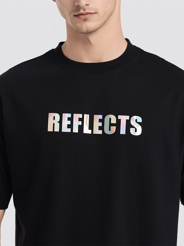 Highlander Men Black Printed Round Neck T-Shirt - Black - Image 5