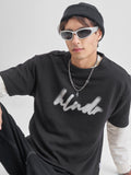 Highlander Men Black Printed Round Neck T-Shirt - Black - Image 1
