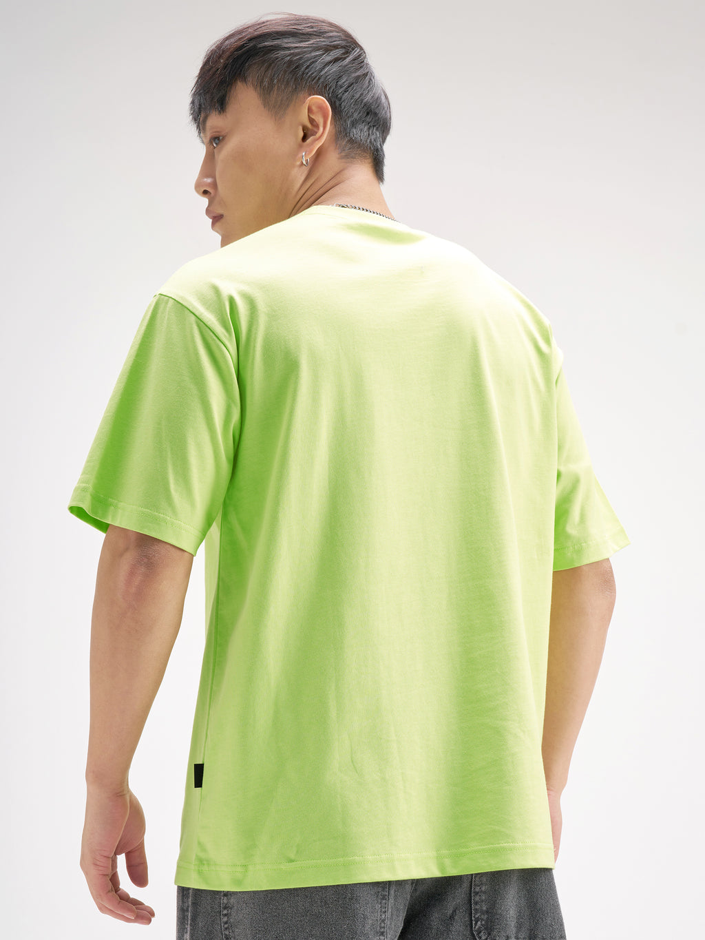 Highlander Men Green Printed Round Neck T-Shirt - Green - Image 3