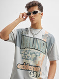 Highlander Men Multi Printed Round Neck T-Shirt - Multi - Image 1