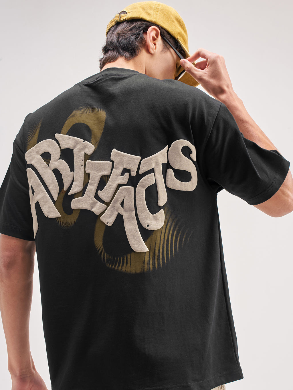 Highlander Men Black Printed Round Neck T-Shirt - Black - Image 1