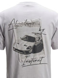 Highlander Men Grey Printed Round Neck T-Shirt - Grey - Image 1