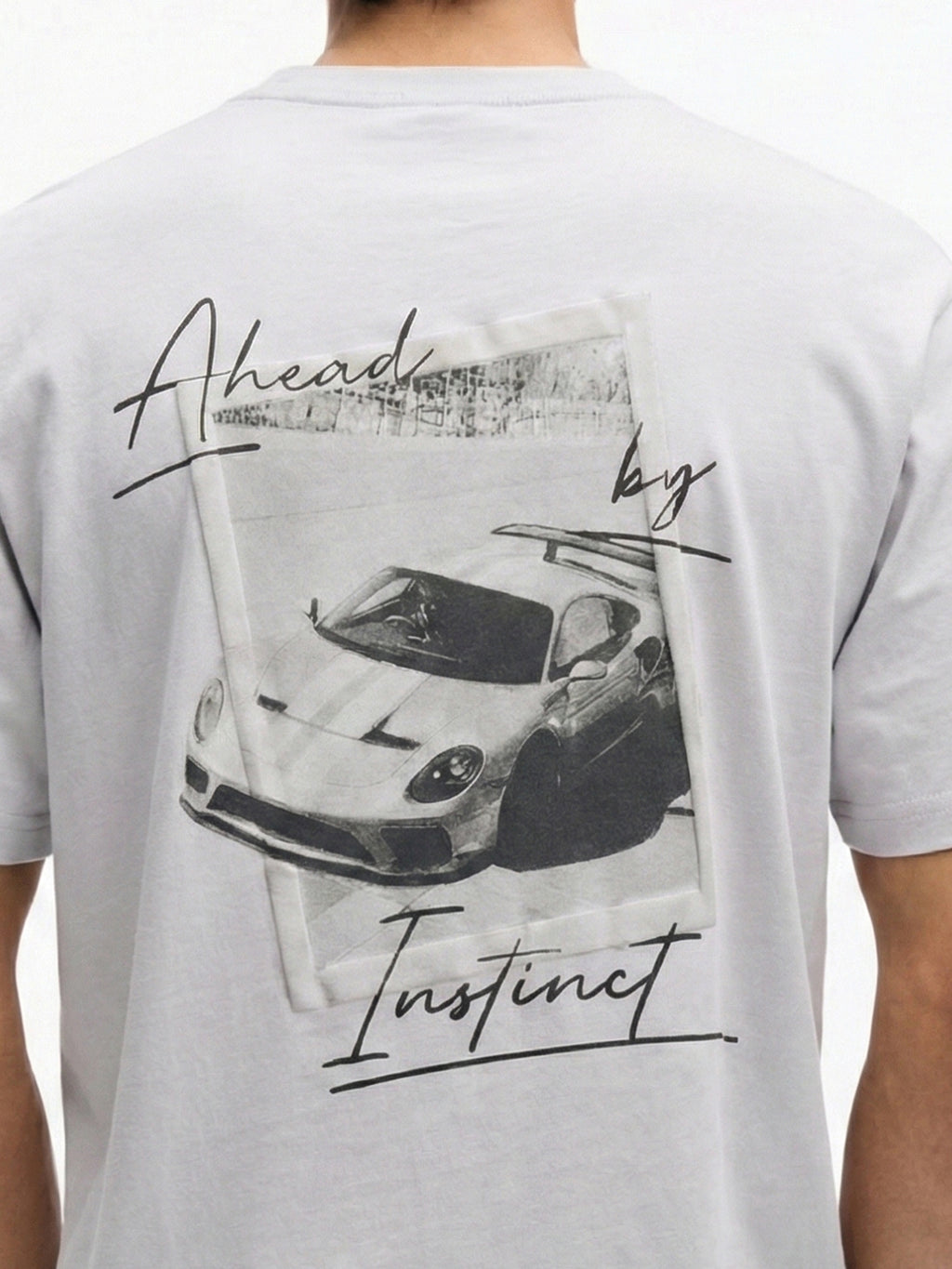 Highlander Men Grey Printed Round Neck T-Shirt - Grey - Image 7