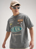 Highlander Men Grey Printed Round Neck T-Shirt - Grey - Image 1