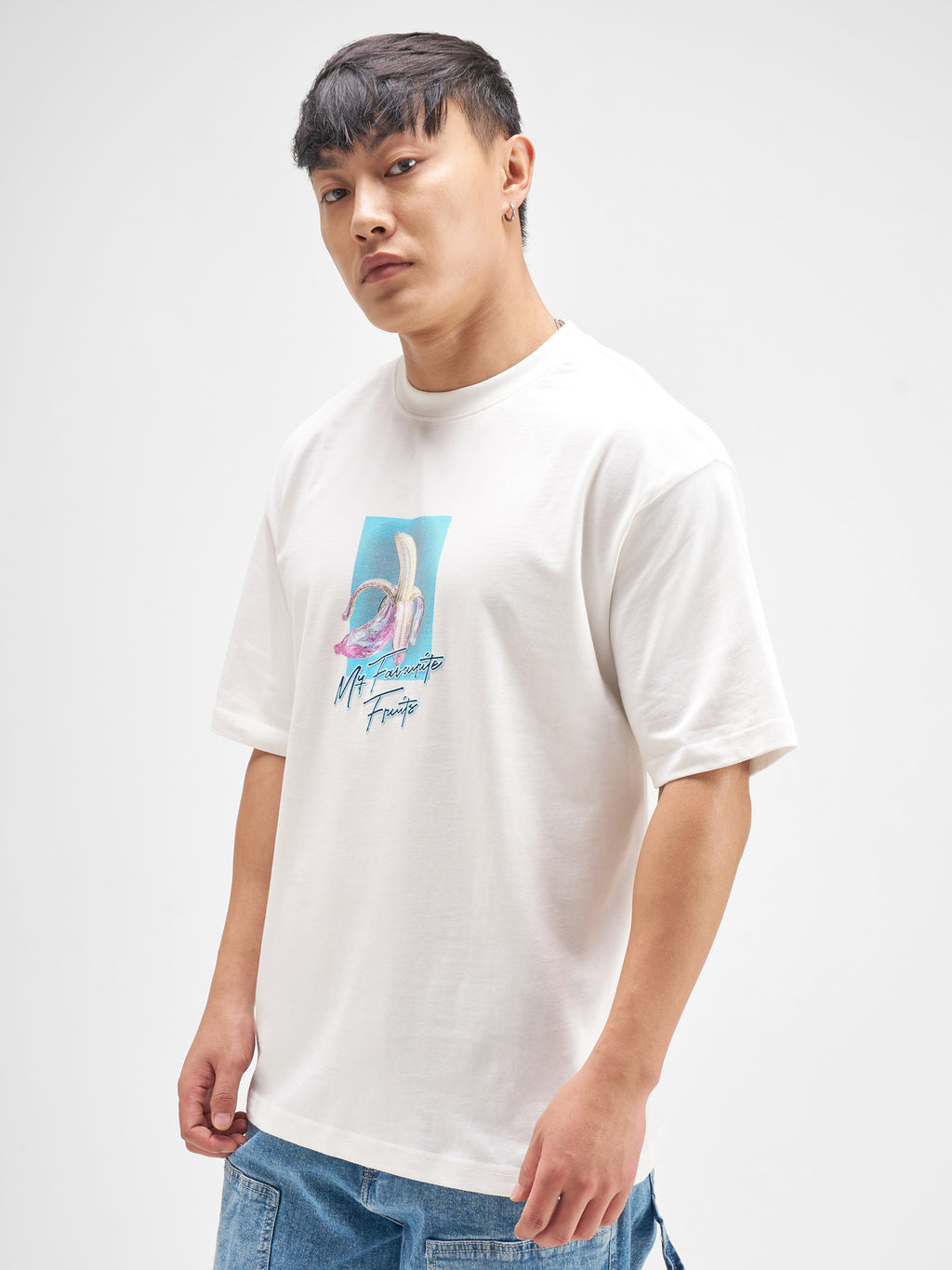 Highlander Men White Printed Round Neck T-Shirt - White - Image 4