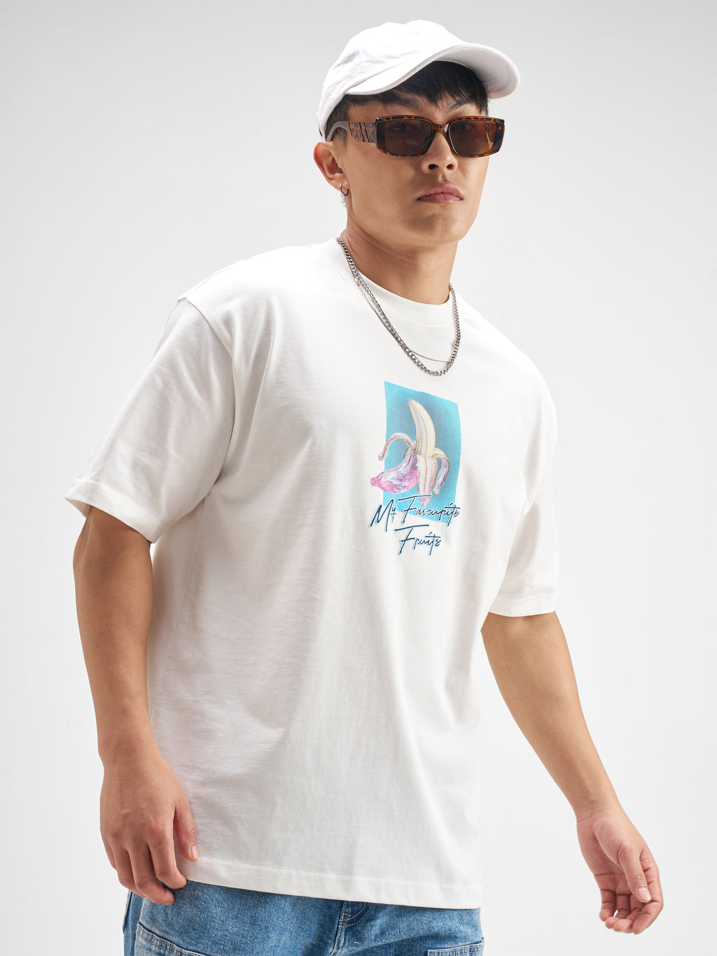 Highlander Men White Printed Round Neck T-Shirt - White - Image 6
