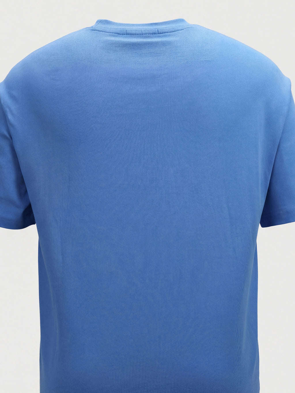 Highlander Men Blue Printed Round Neck T-Shirt - Blue - Image 2