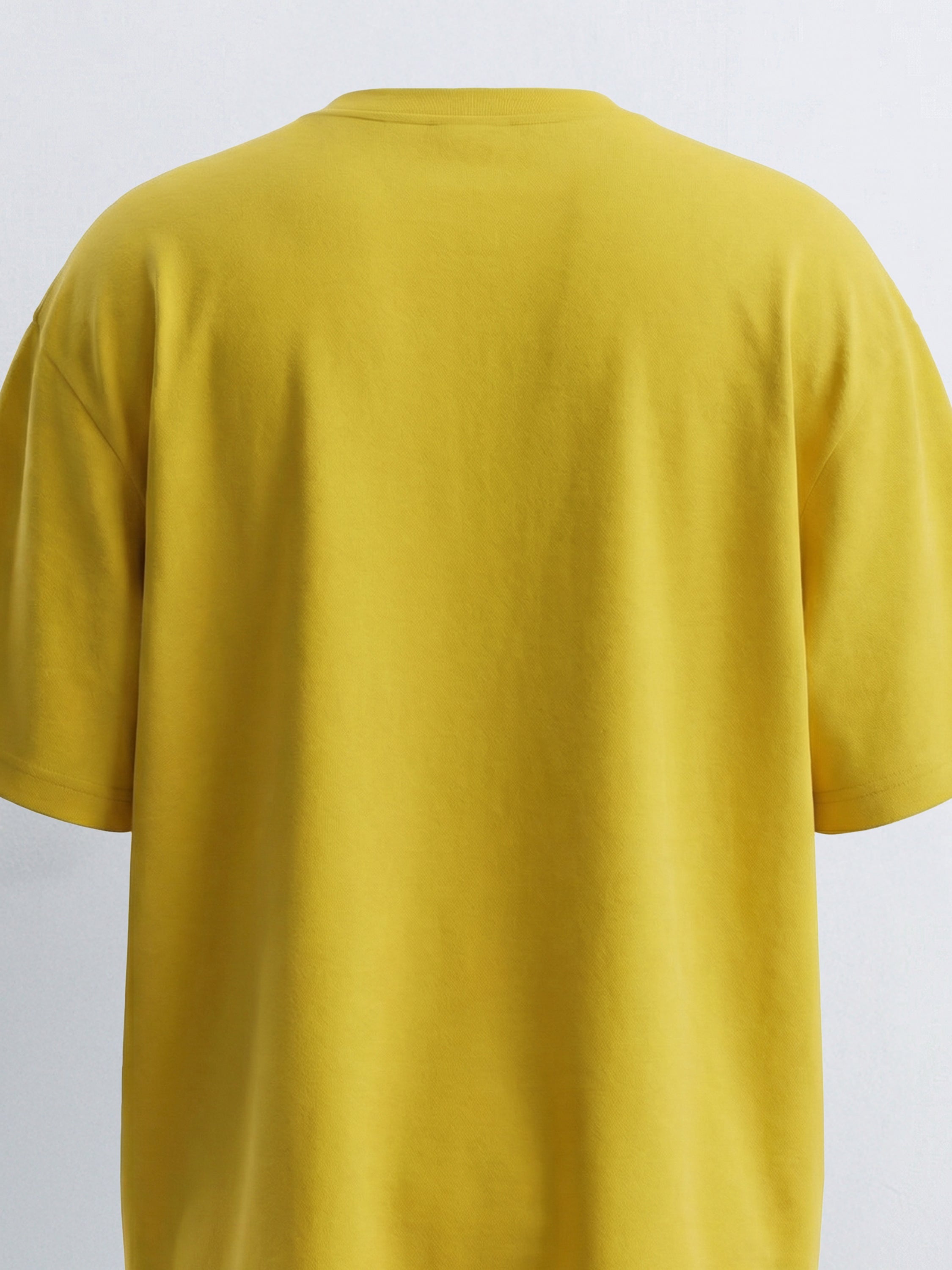 Highlander Men Yellow Printed Round Neck T-Shirt - Yellow - Image 2