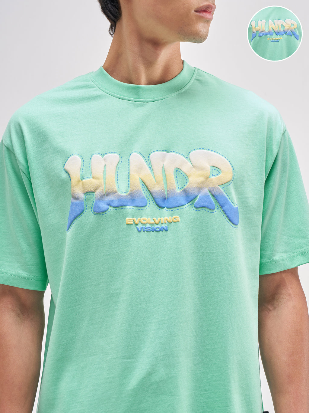 Highlander Men Green Printed Round Neck T-Shirt - Green - Image 5