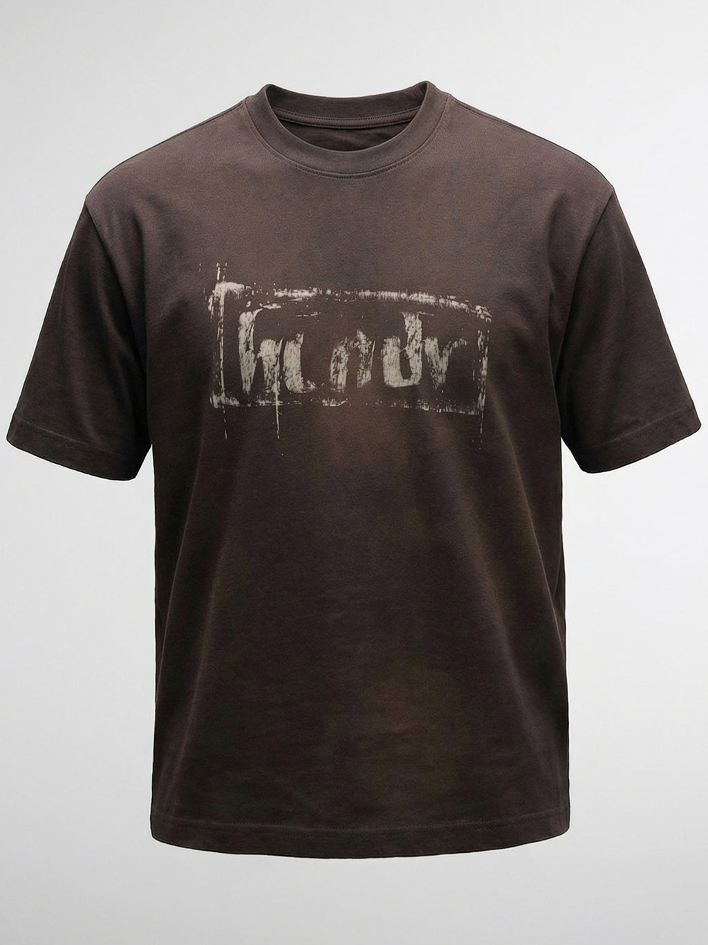 Highlander Men Brown Printed Round Neck T-Shirt - Brown - Image 2