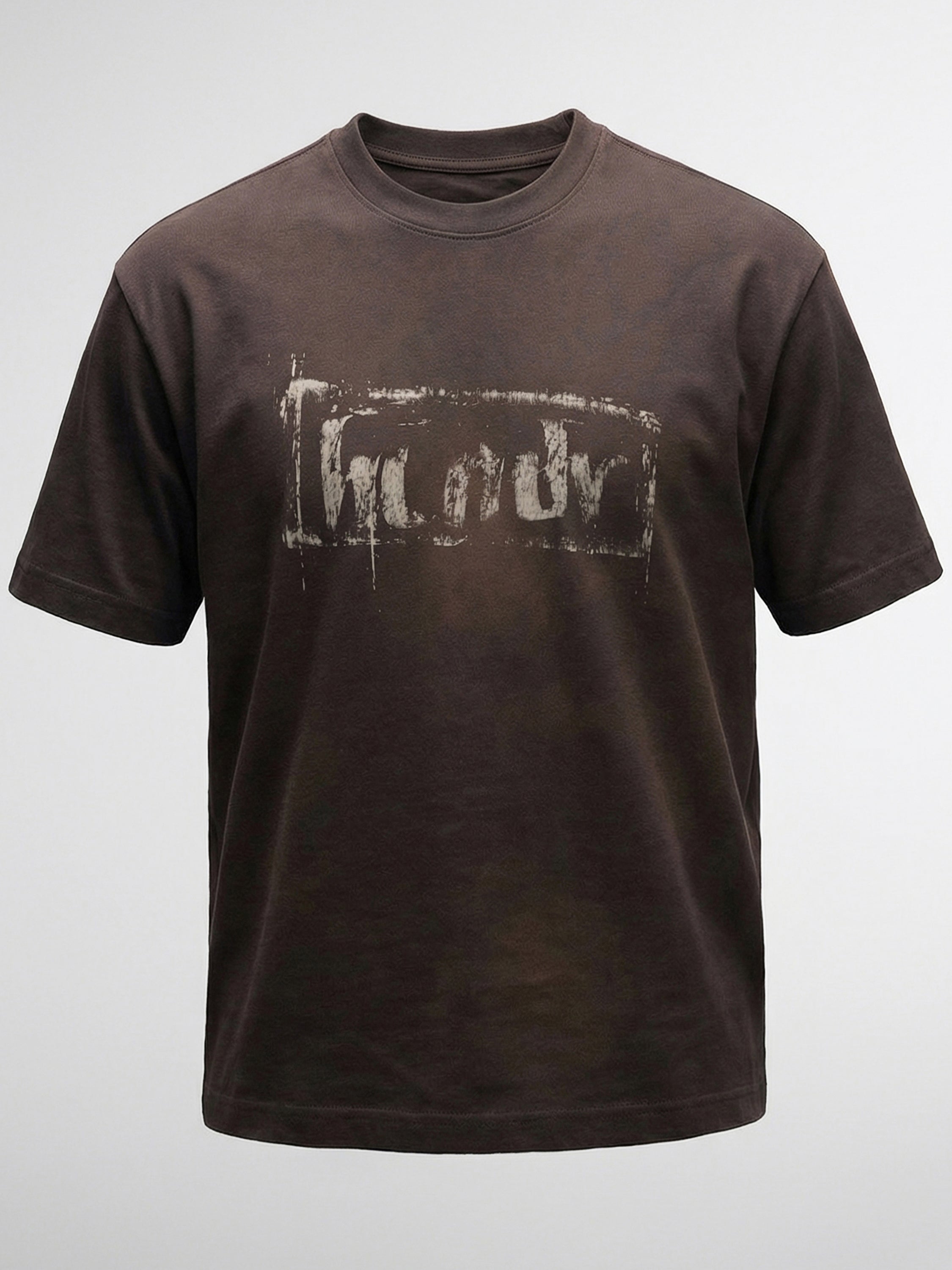 Highlander Men Brown Printed Round Neck T-Shirt - Brown - Image 2