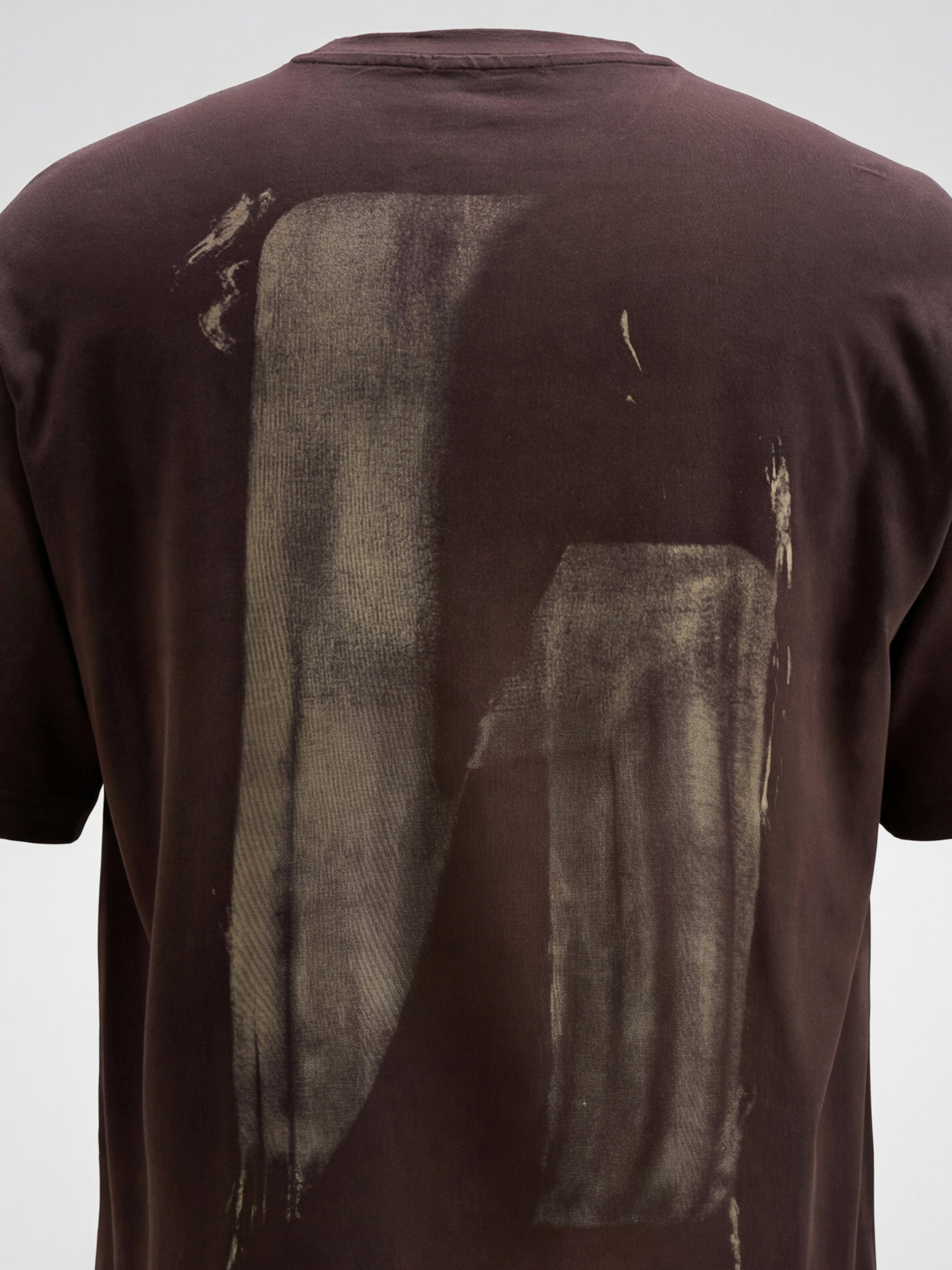 Highlander Men Brown Printed Round Neck T-Shirt - Brown - Image 1