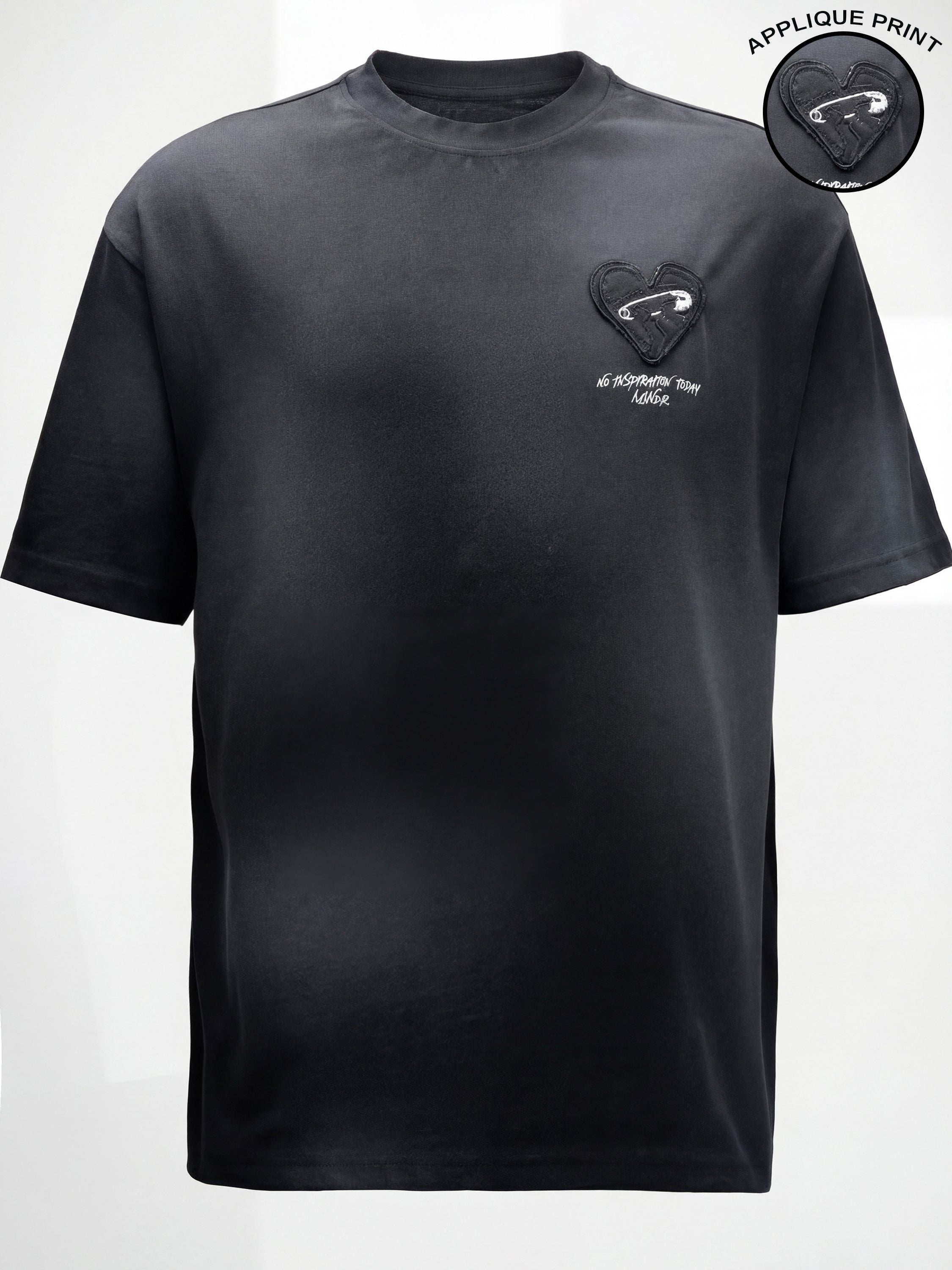 Highlander Men Black Printed Round Neck T-Shirt - Black - Image 2