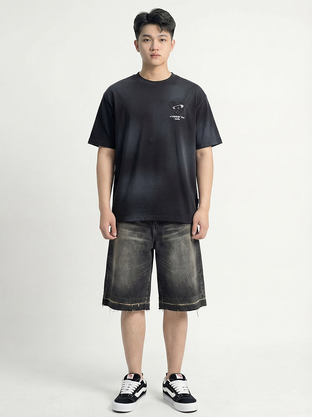 Highlander Men Black Printed Round Neck T-Shirt - Black - Image 4