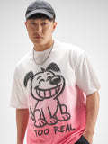 Highlander Men Pink Printed Round Neck T-Shirt - Pink - Image 1