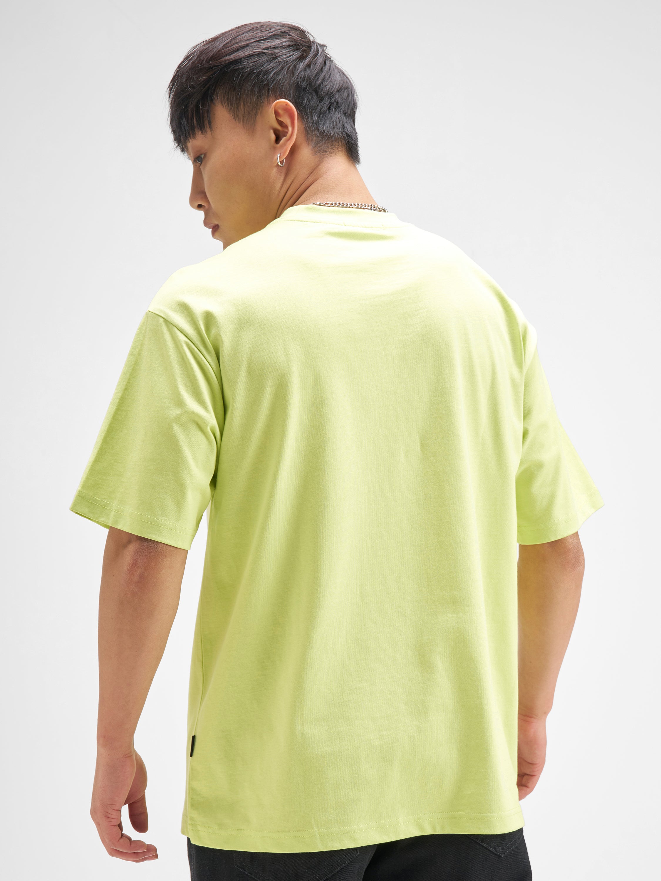Highlander Men Green Printed Round Neck T-Shirt - Green - Image 3