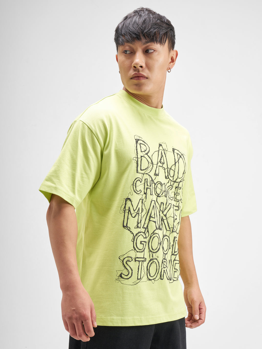 Highlander Men Green Printed Round Neck T-Shirt - Green - Image 6