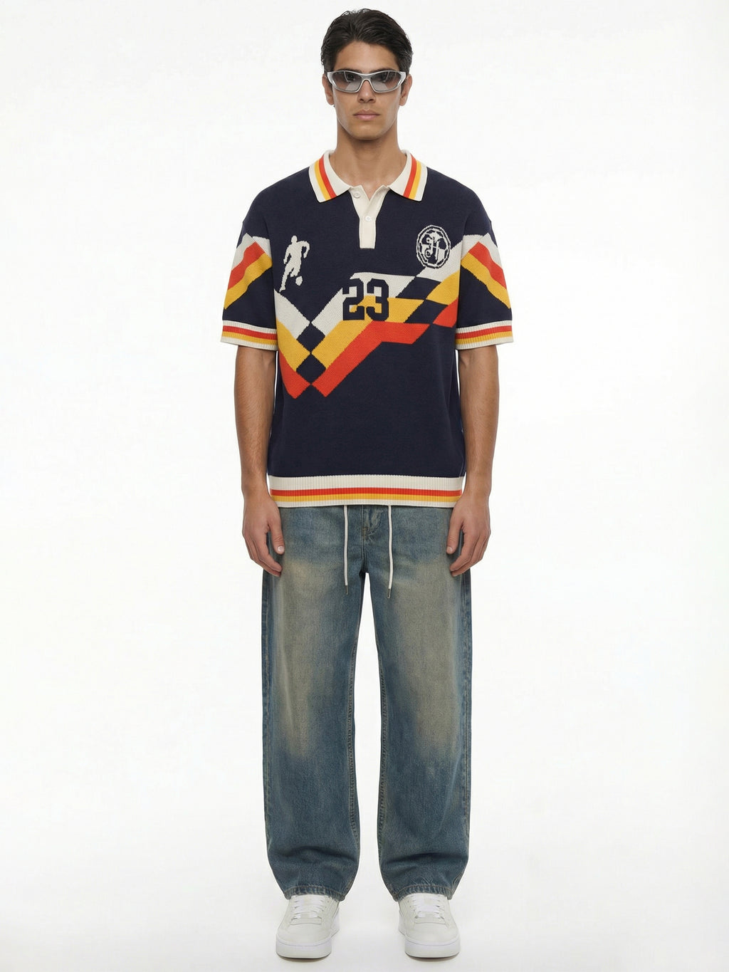 Highlander Men Multi Printed Polo Collar T-Shirt - Multi - Image 2