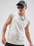 Highlander Men Off White Printed Round Neck T-Shirt - Off White - Image 1