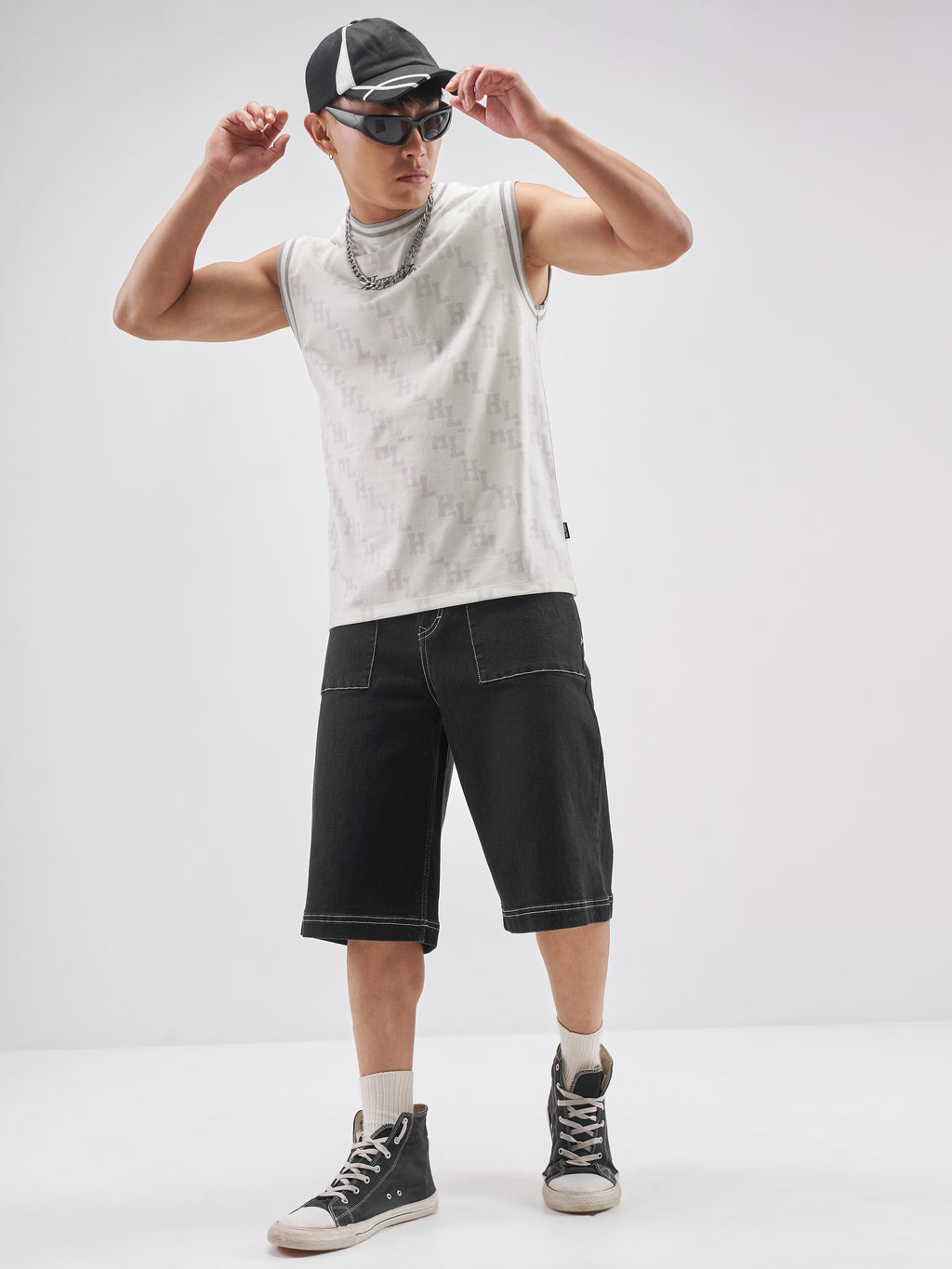 Highlander Men Off White Printed Round Neck T-Shirt - Off White - Image 2