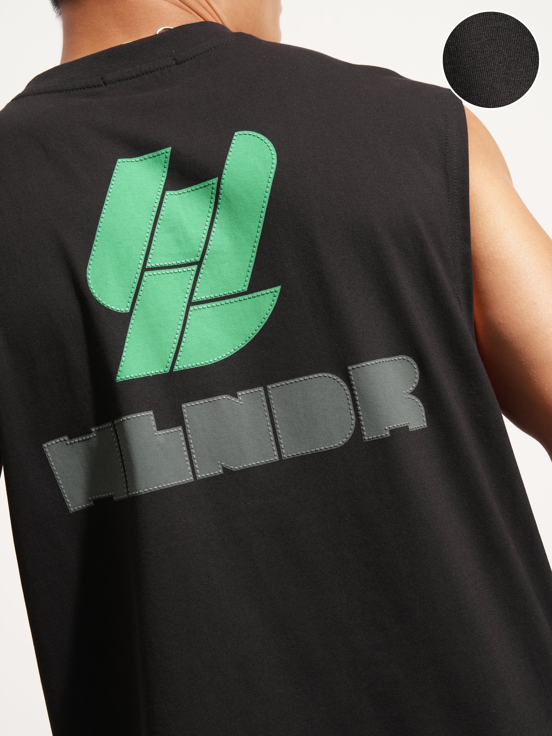 Highlander Men Black Printed Round Neck T-Shirt - Black - Image 5
