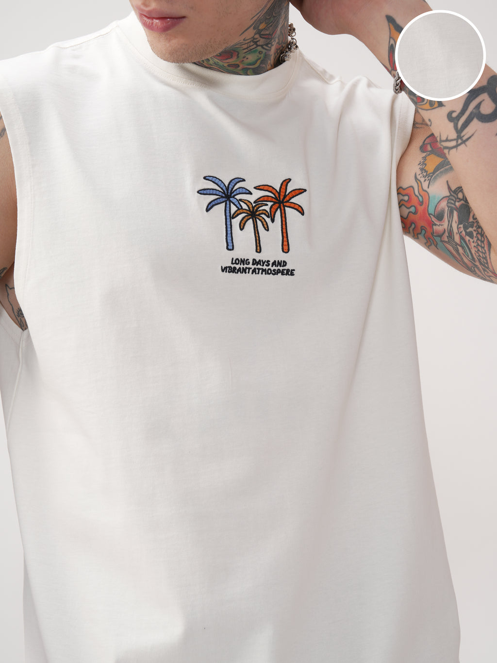 Highlander Men Off White Printed Round Neck T-Shirt - Off White - Image 5