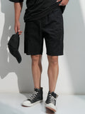 Highlander Men Black Regular Fit Shorts - Black - Image 1