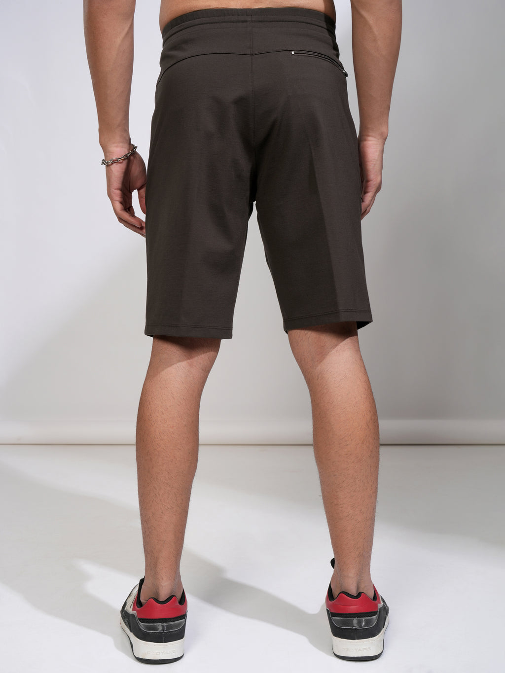Highlander Men Brown Regular Fit Shorts - Brown - Image 3