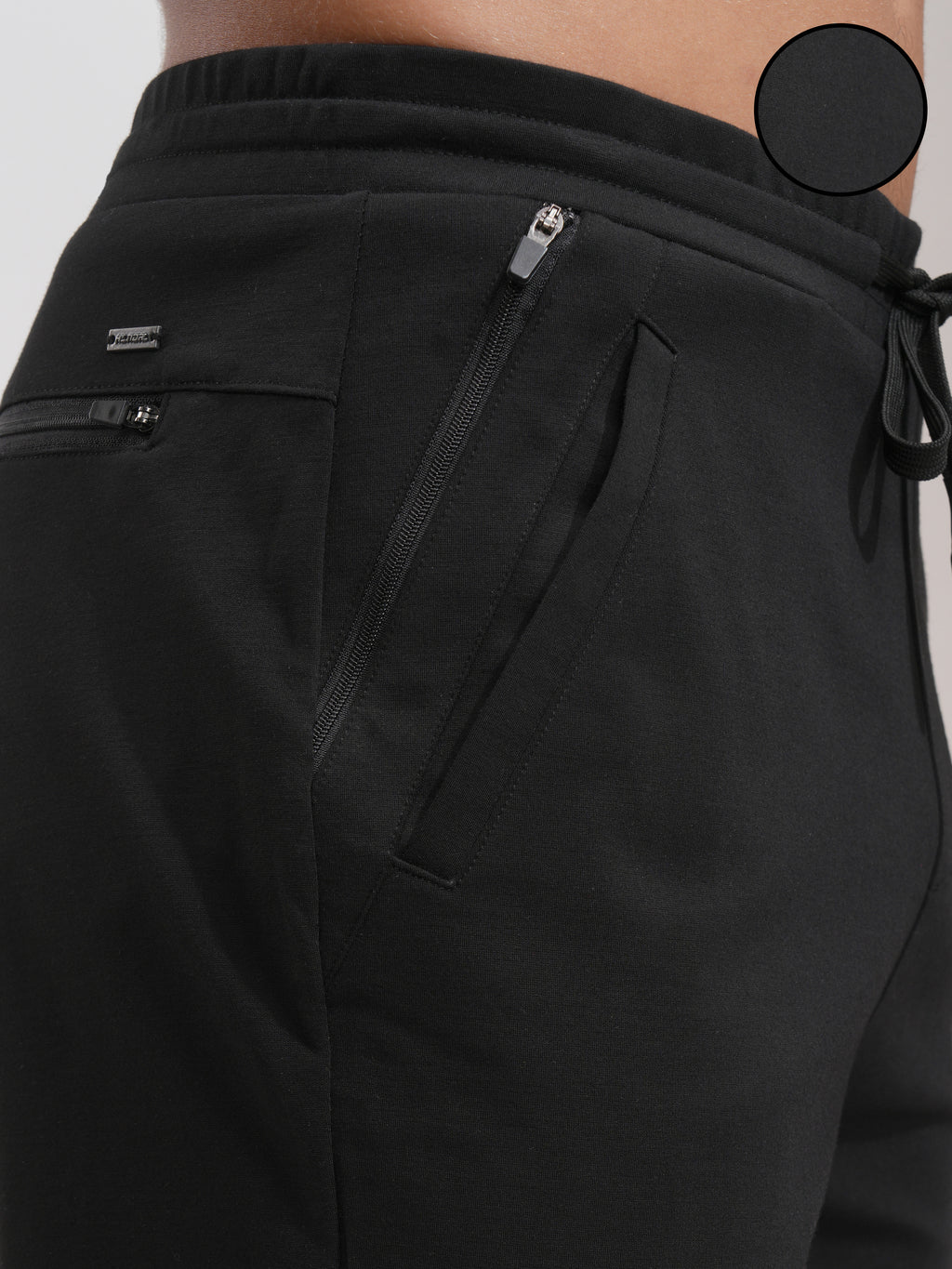 Highlander Men Black Regular Fit Shorts - Black - Image 5