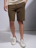 Highlander Men Brown Regular Fit Shorts - Brown - Image 1