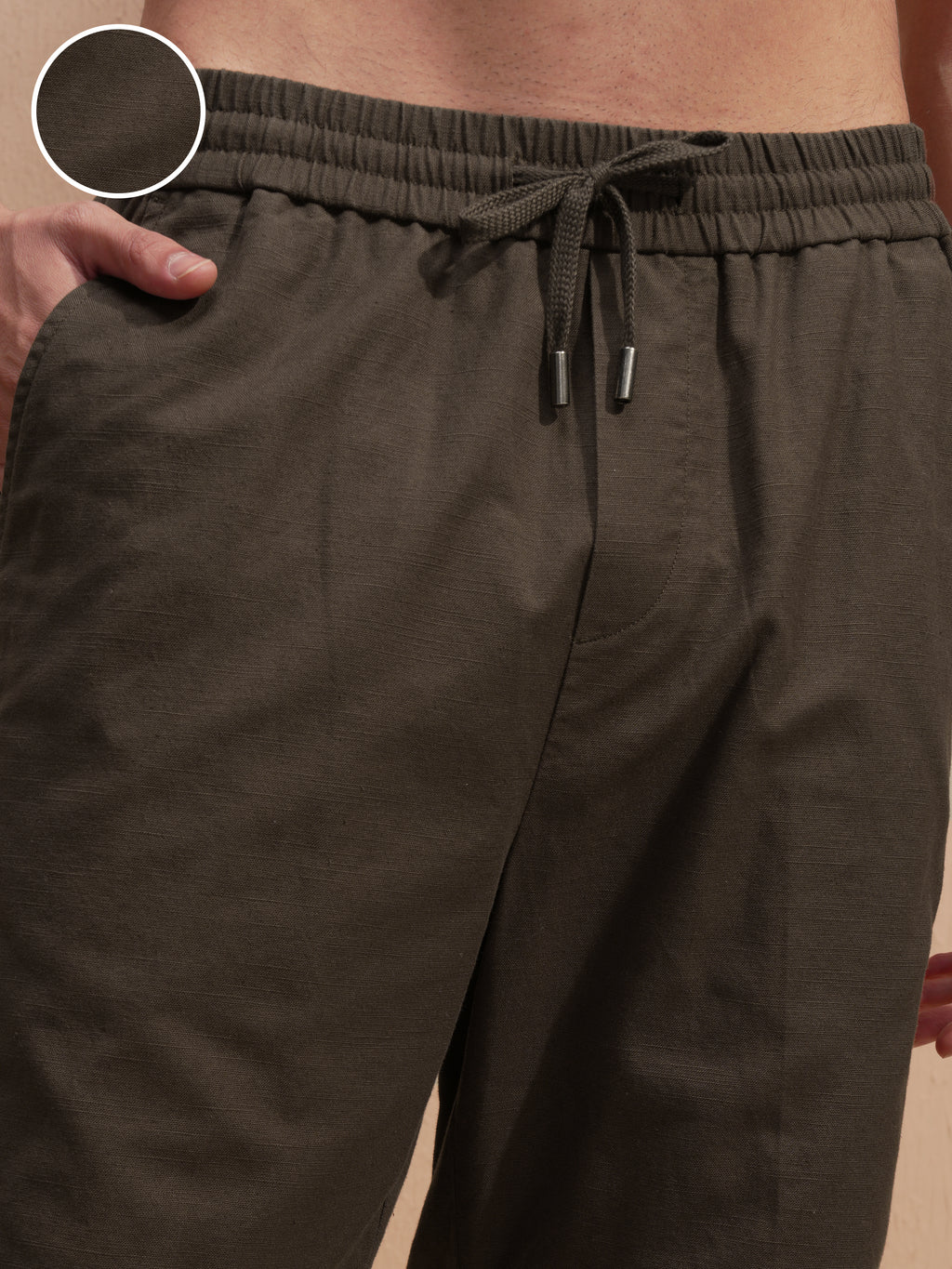 Highlander Men Black Loose Fit Shorts - Black - Image 5