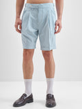 Highlander Men Blue Relaxed Fit Regular Shorts - Blue - Image 1