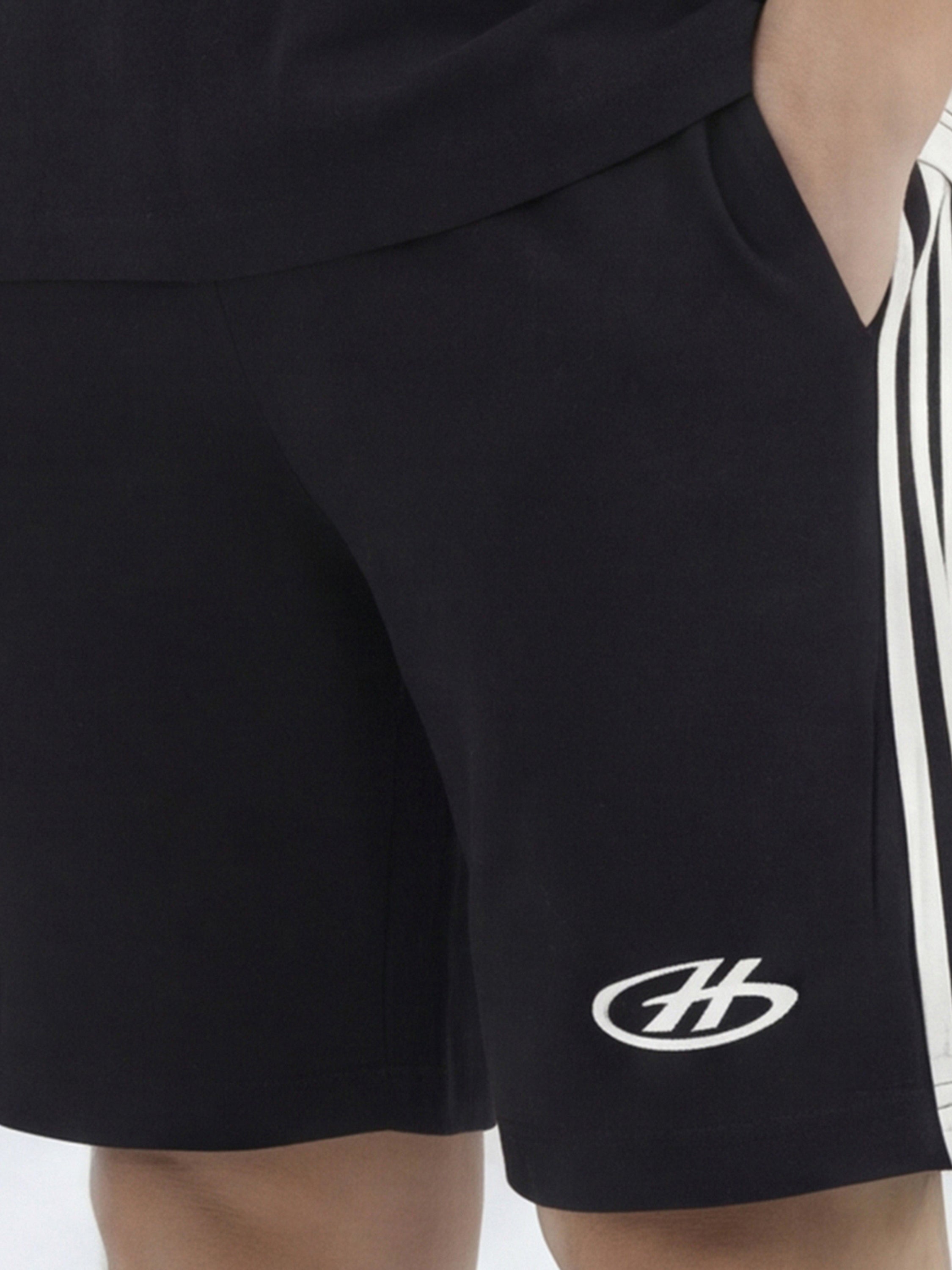 Highlander Men Black Relaxed Fit Regular Shorts - Black - Image 5